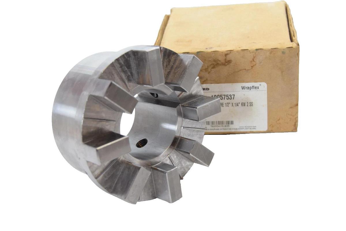 Rexnord Wrapflex Coupling Hub 30R HSB 2.125" Bore 1/2"x1/4" KW 2 SS 10057537 NEW