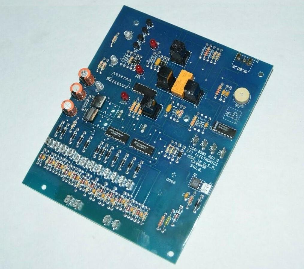 Used EFI ELECTRONICS 1286-0301 12860301 KJF020498 REV B PC Board for HBL8P320