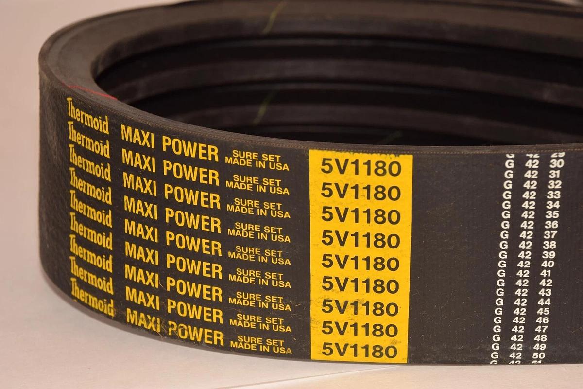 (NEW) THERMOID 5V1180/4 4/5V1180 4-Rib Maxi Power Belt *Made in USA*