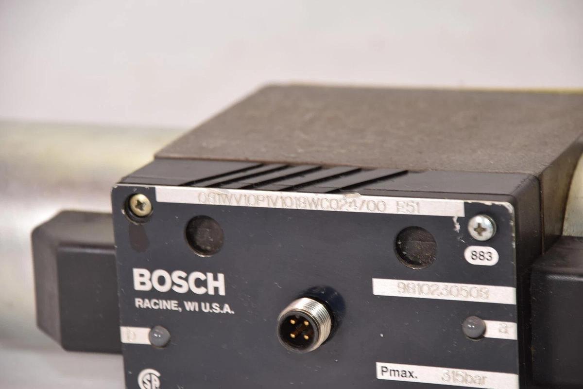 (NEW) BOSCH 081WV10P1V1018WC024/00 E51 , 9810230508 315 Bar  Solenoid Valve