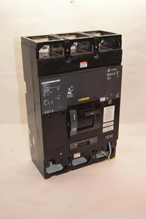 Used Square D MH 800A 800 Amp A Circuit Breaker 12-718001-37 1271800137 MH800A
