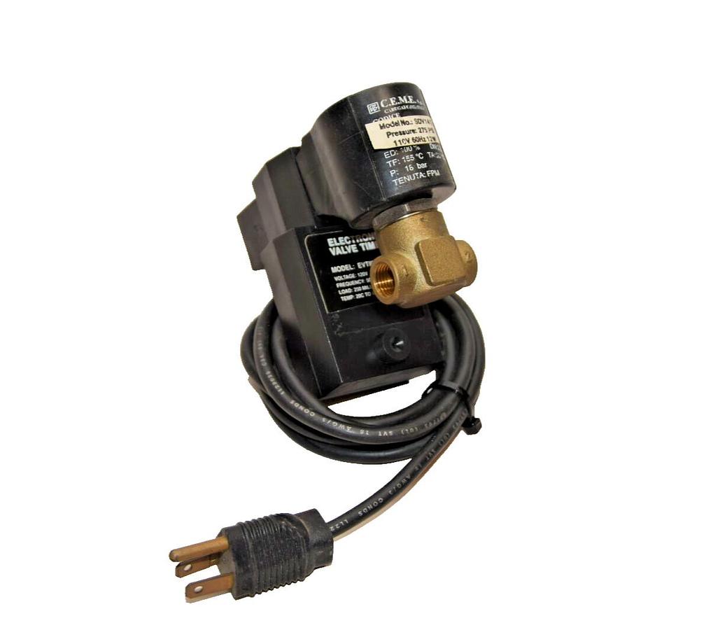 C.E.M.E EVTII20 120V Electronic Valve Timer With SDV1413 Pressure Valve (NEW)