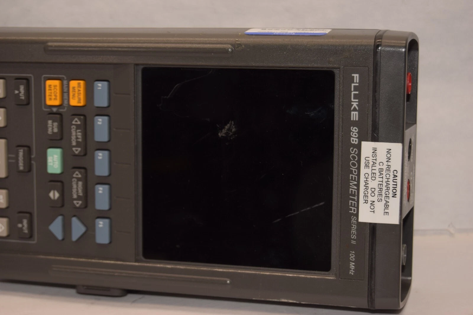 Used FLUKE 99B ScopeMeter Series II 100MHz Hand Held Oscilloscope *No AC Adapter