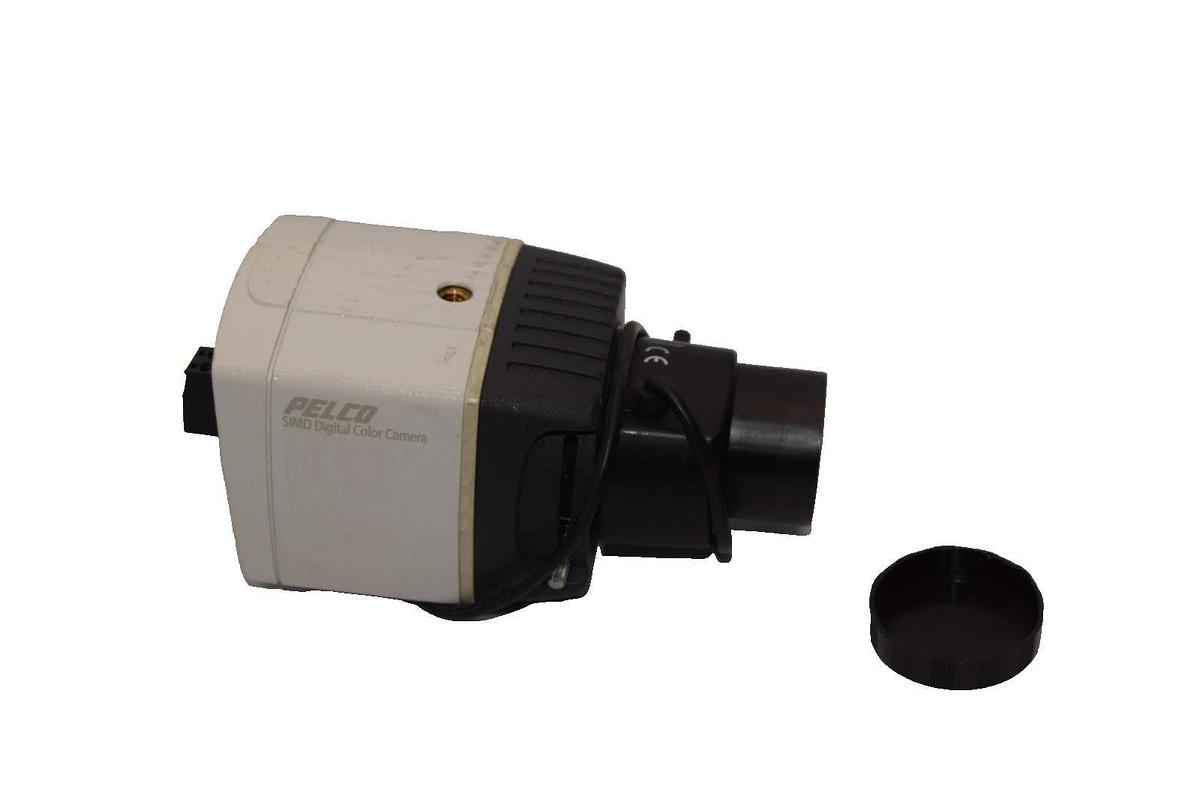 Used Pelco CCC5100H-6A Color Camera With Computar 2.9-8.2mm 1/3" Lens