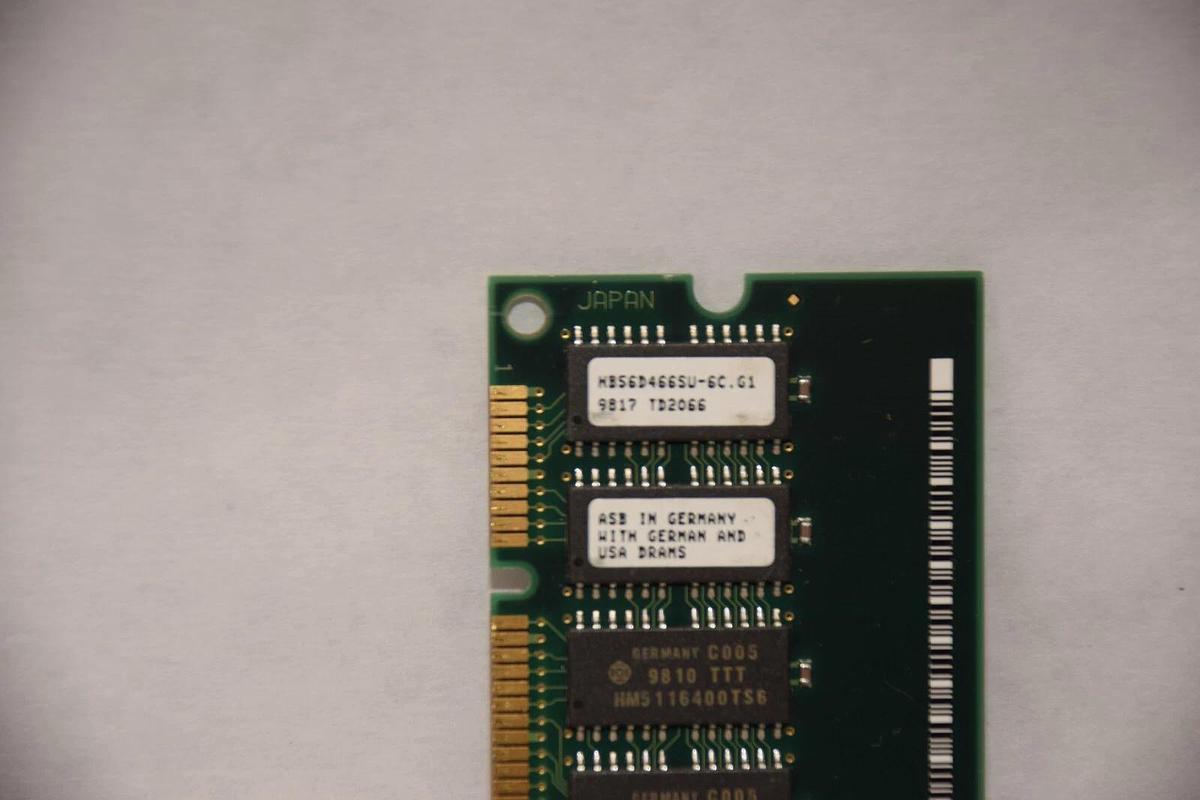 Used SUN MICROSYSTEMS HB56D466SU-6C.G1 , HB56D466SU6C.G1 Memory RAM Card