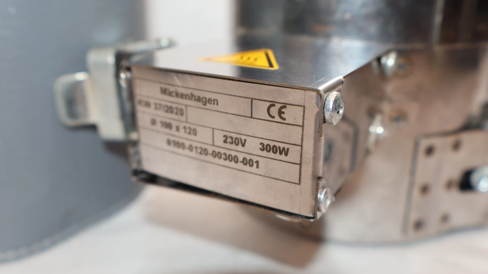 Mickenhagen Heating Element Ø100x120 0100-0120-00300-001 230V 300W Tape Gerb