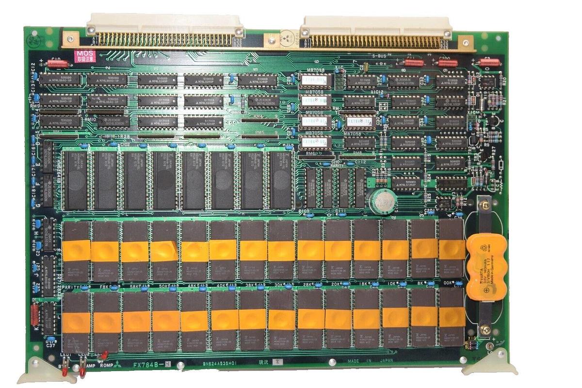 Used MITSUBISHI FX784B-8 BN624A535H01 Circuit Board
