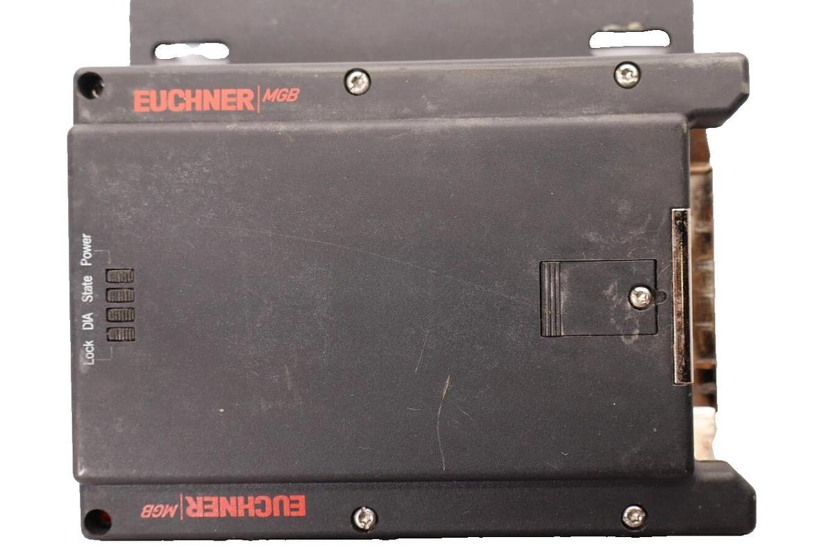 Used EUCHNER Safety Switch Module MGB-L2B-PNC-R-117024 *As is- missing front button*