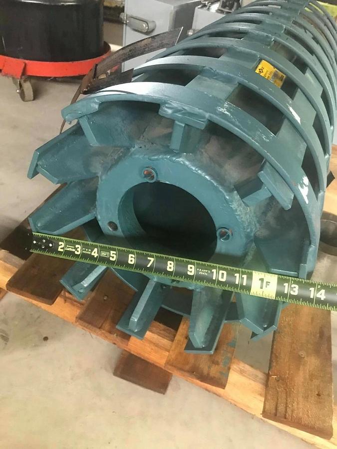Dodge Spiral Conveyor Pulley 1925121-1-7/04  14" x 37"  1925121 1 7/04