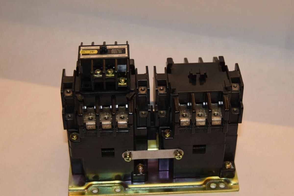 Used (NEW) TOSHIBA CR-20M-S C-20-S 600Vac 90/100V 50/60Hz Coil Magnetic Contactor