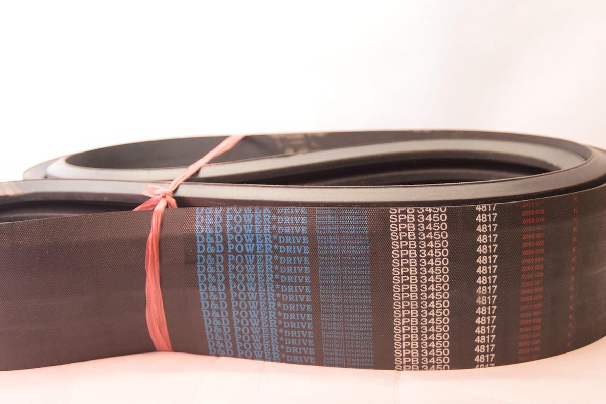 D&D POWER DRIVE 6-SPB3450 6/SPB3450 SPB3450/06 SPB3450/6 6 Rib Banded V-Belt NEW