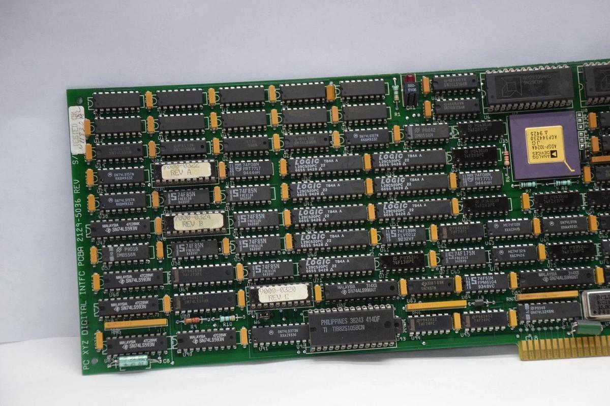 Used ADAC LABS 2129-5036 PC XYZ Digital INTFC PCBA Board Card