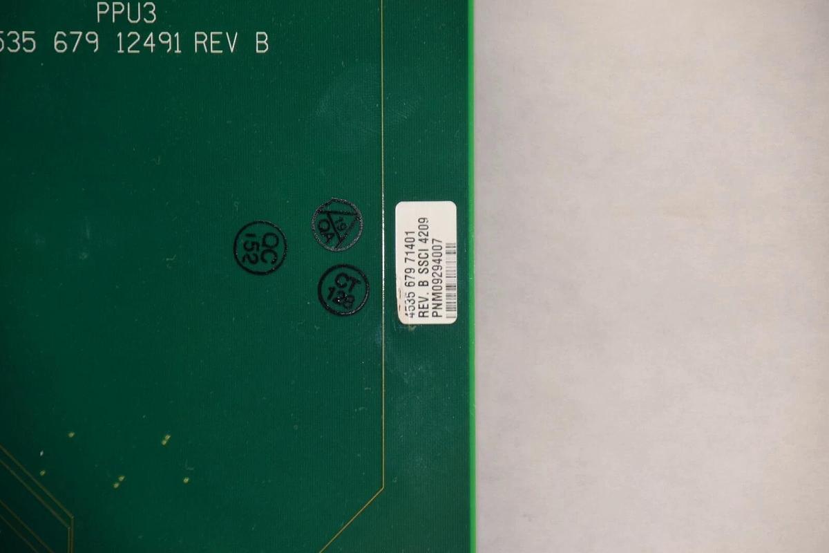 Used PHILIPS PPU3 Circuit Board Card 4535 679 12491 Rev B 4535 679 71401 PNM09294007