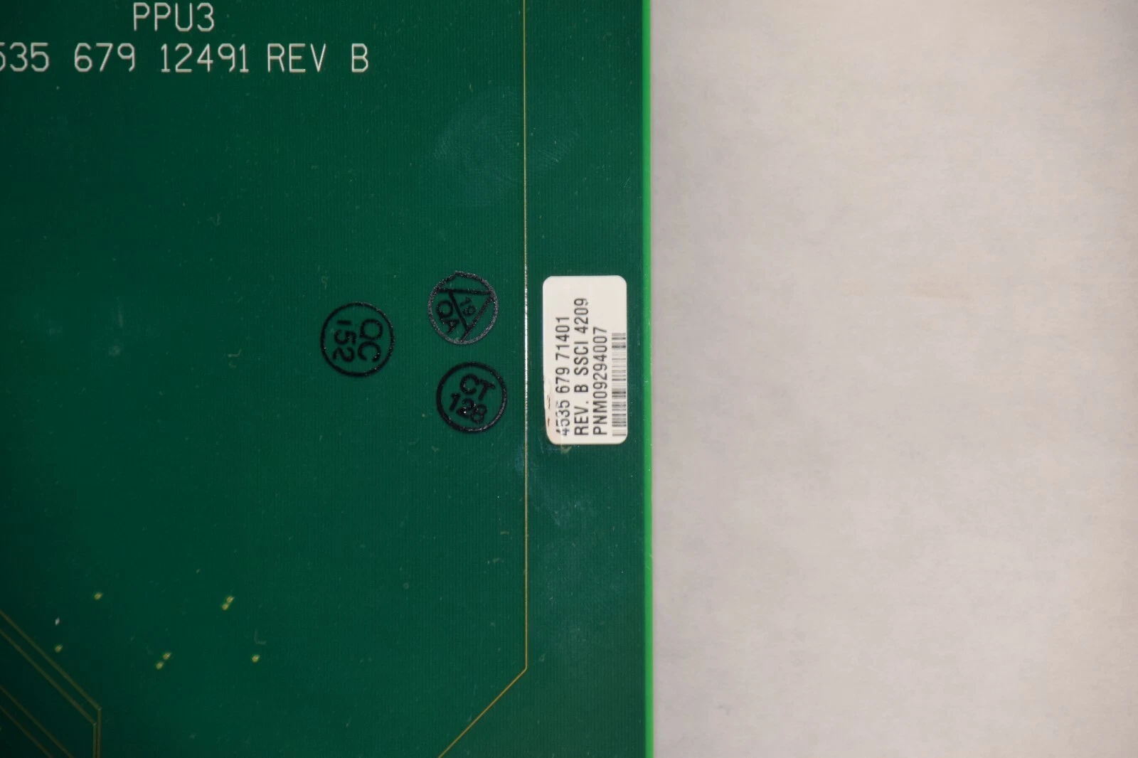 Used PHILIPS PPU3 Circuit Board Card 4535 679 12491 Rev B 4535 679 71401 PNM09294007