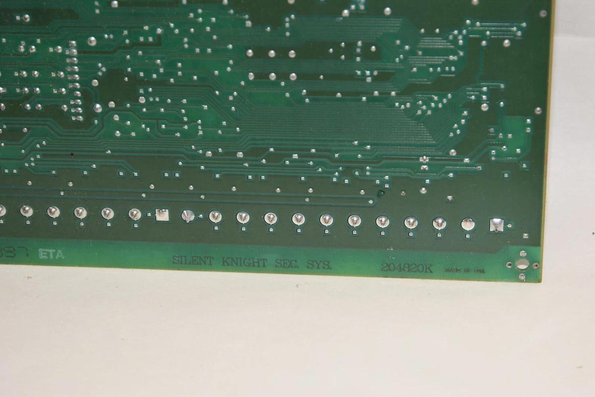 Used SILENT KNIGHT 204820K 122455 Security System Module Board