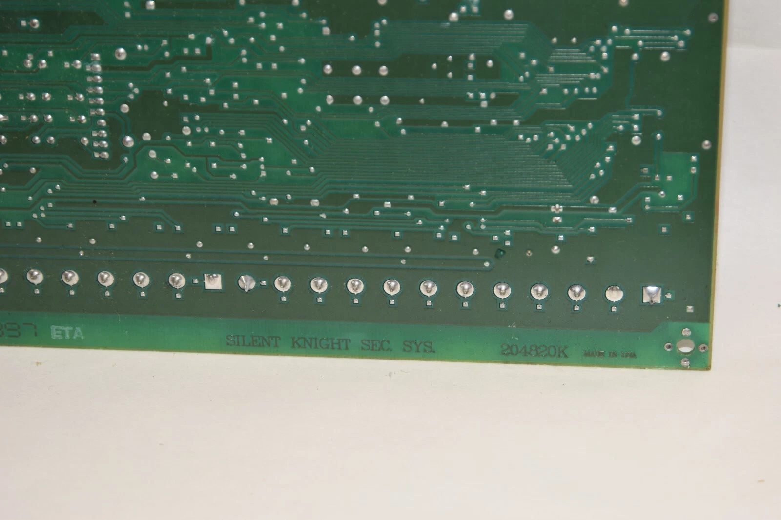 Used SILENT KNIGHT 204820K 122455 Security System Module Board
