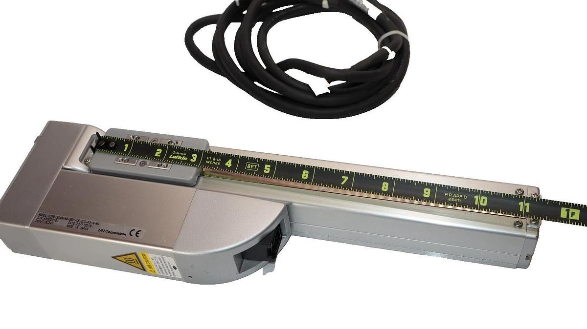 Used IAI Corporation RCP6-SA4R-WA-35P-16-200-P3-N-MR 24Vdc Cylinder With Cable