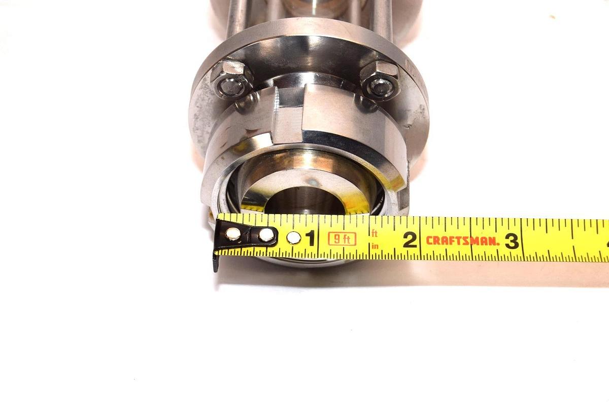 Sudmo 4404 DN20 , 4404DN20 Stainless Steel Sanitary Sight Glass (New)