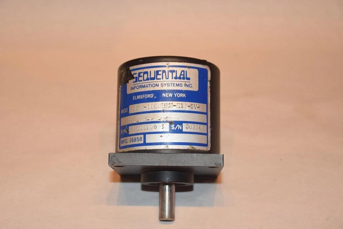 Used Sequential Encoder 25GN-1000IDZ-E1S-5v-H1-D1-B1-T2 PS110005