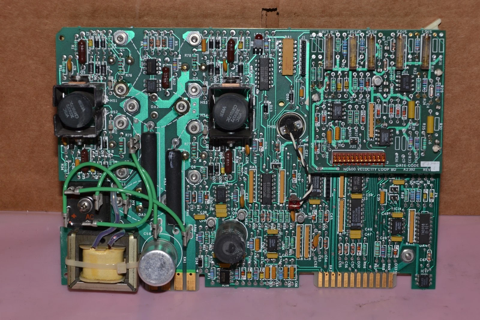 Used CLEVELAND MOTION CONTROL A2391 AS29441193197085 REV F-2 SERVO DRIVE