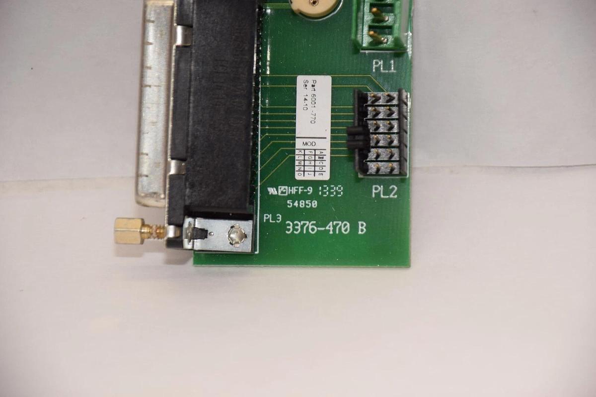 Used VITAL SCIENTIFIC 6001-770 , 3376-470 Circuit Board Card