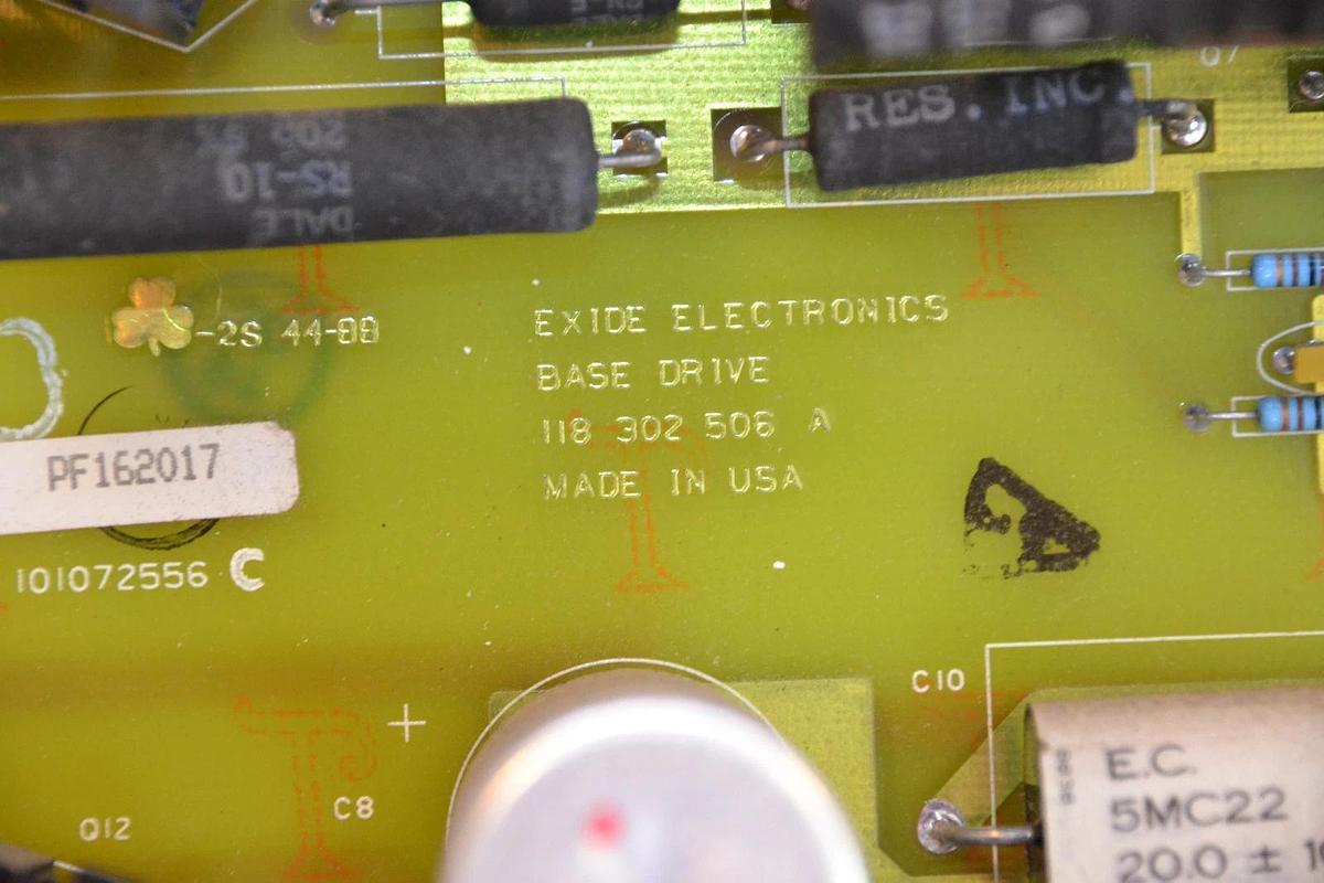 Used NEWAVE POWERWARE EXIDE 118 302 506 A 118302506A 118-302-506-A