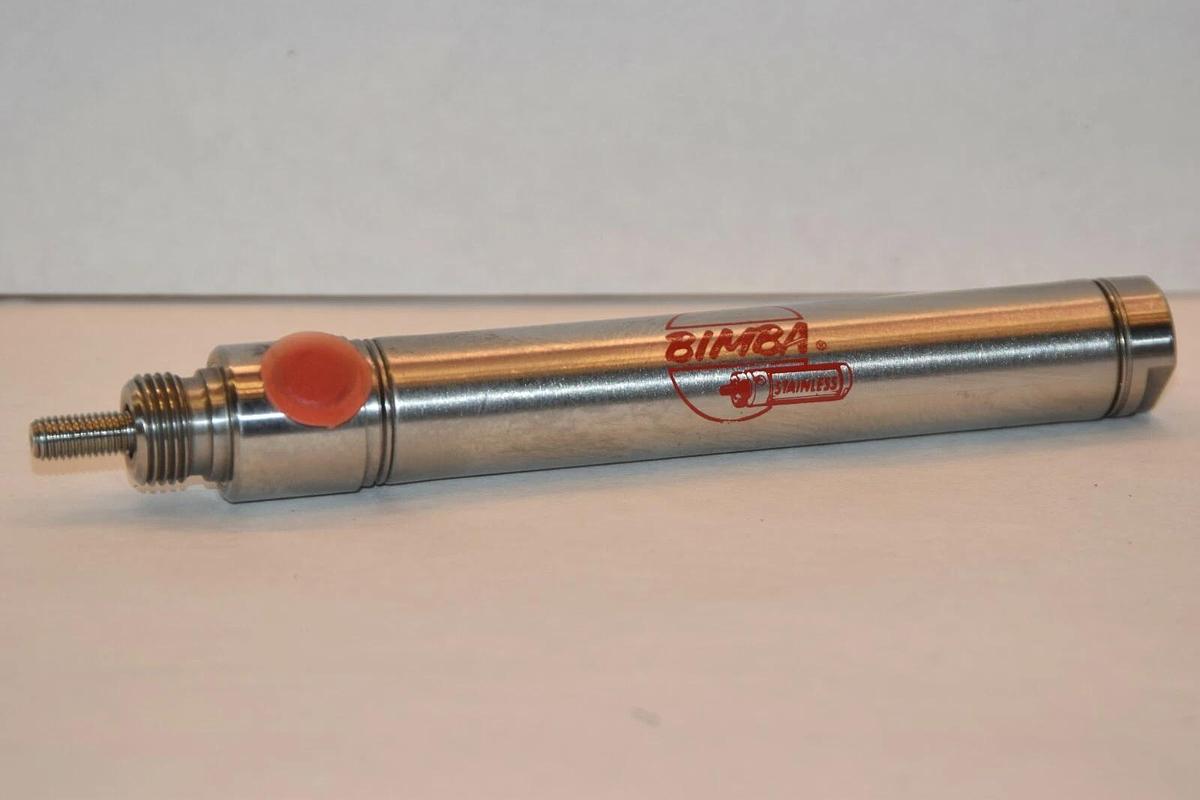 (NEW) BIMBA SSM-043-DFW Approx. 3" Stroke Pneumatic Air Cylinder