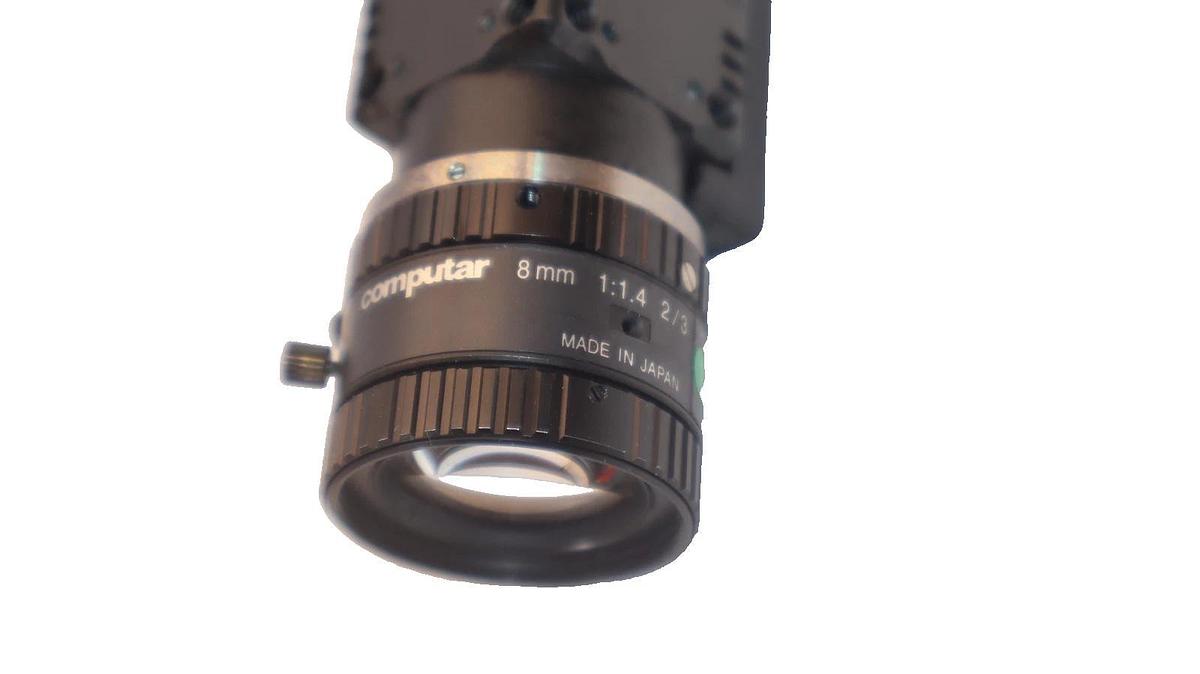 Used OMRON FZ-S2M , FZS2M Camera with 8mm 1:1.4 , 2/3" Computar Lens