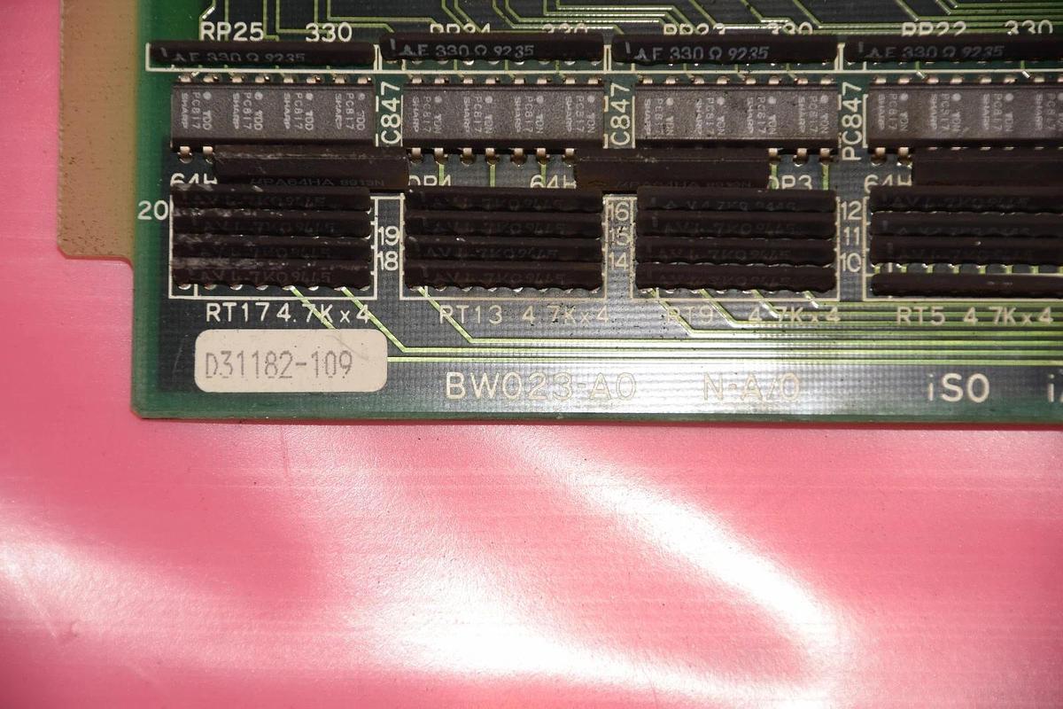 Used HITACHI BW023-A0 N-A/0 iSO i/O B 68E2.119307 D31182-109 SEIKO CIRCUIT BOARD