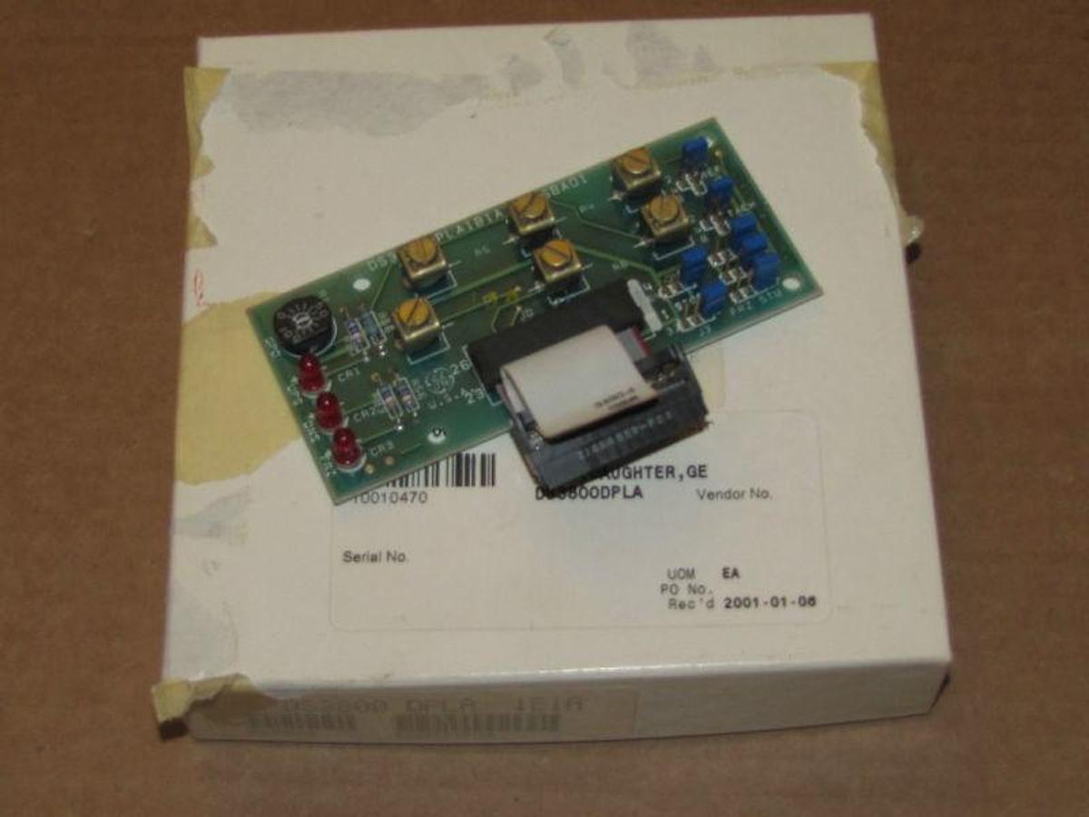 GENERAL ELECTRIC CIRCUIT BOARD DS3800DPLA1B1A 6BA01 NEW