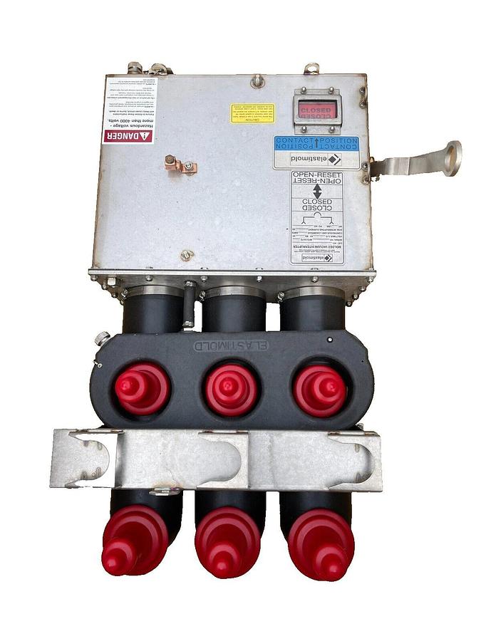 Elastimold Molded Vacuum Switch MVI3-21-15-66-PS MVI3211566PS 600A 15.5kv NEW