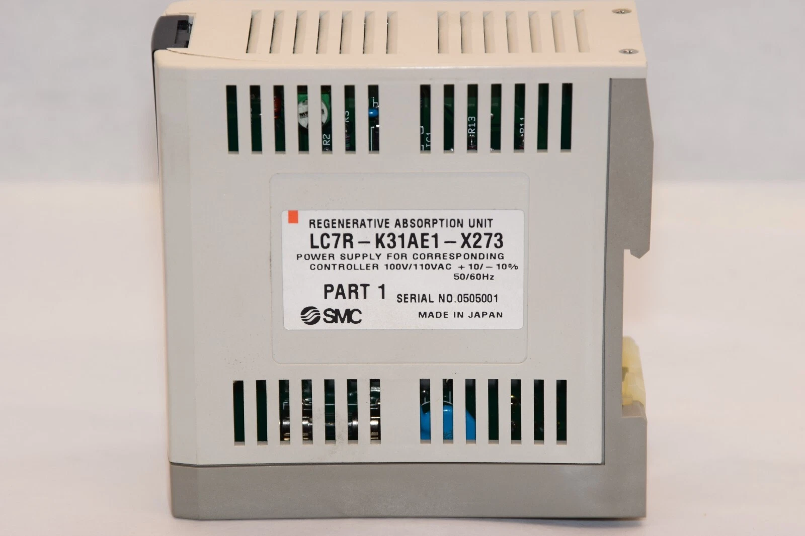 (NEW) SMC LC7R-K31AE1-X273 Regenerative Absorption Unit *Crack Case*