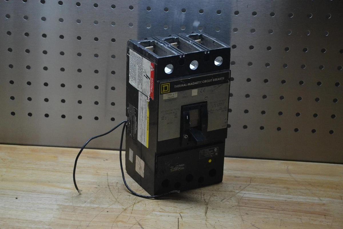 Used SQUARE D Breaker KCF341251021 125a 125Amp 125 amp