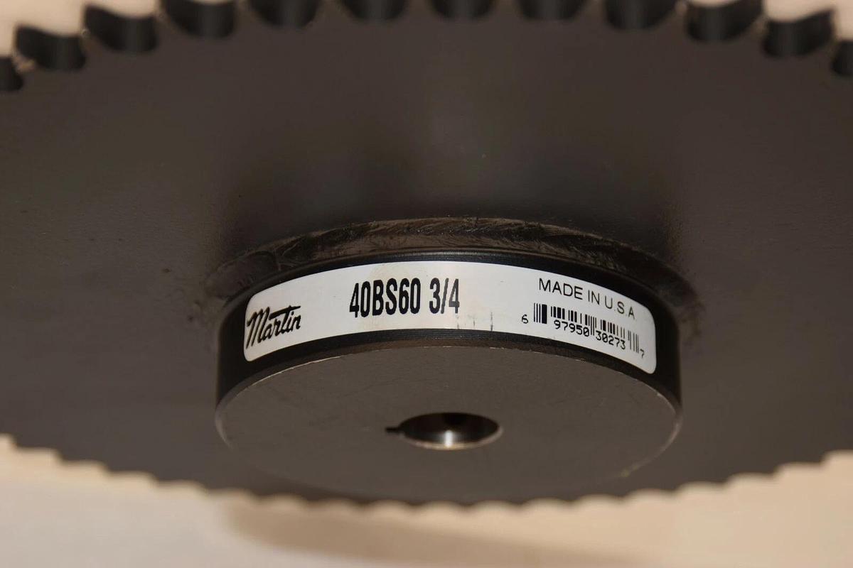(NEW) MARTIN 40BS60 3/4 60 Teeth 3/4" Bore Sprocket