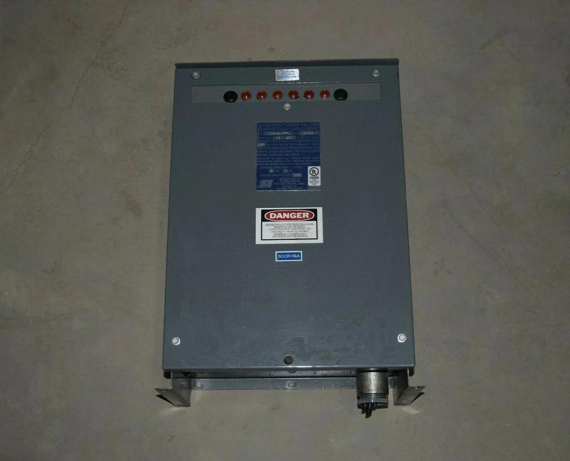 Used Steelman 36-KVA Power Factor Correction Capacitor M036-480-FPL 480V 3PH 480