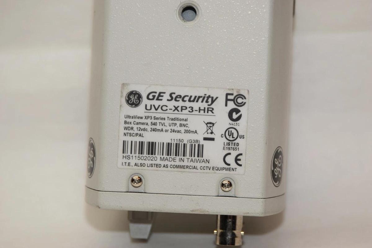 Used GE GENERAL ELECTRIC UVC-XP3-HR UltraView XP3 Series Traditional Box Camera