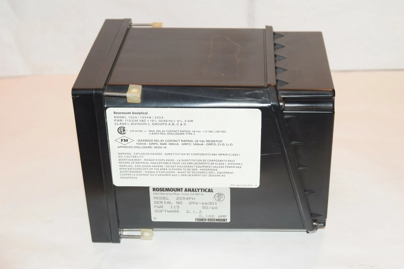 (New) Rosemount PH Analyzer 2054PH 115 VAC