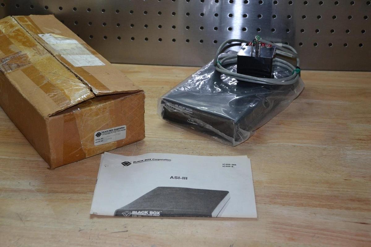 BLACK BOX CORPORATION ASI-III  IC555B POWER SUPPLY NEW