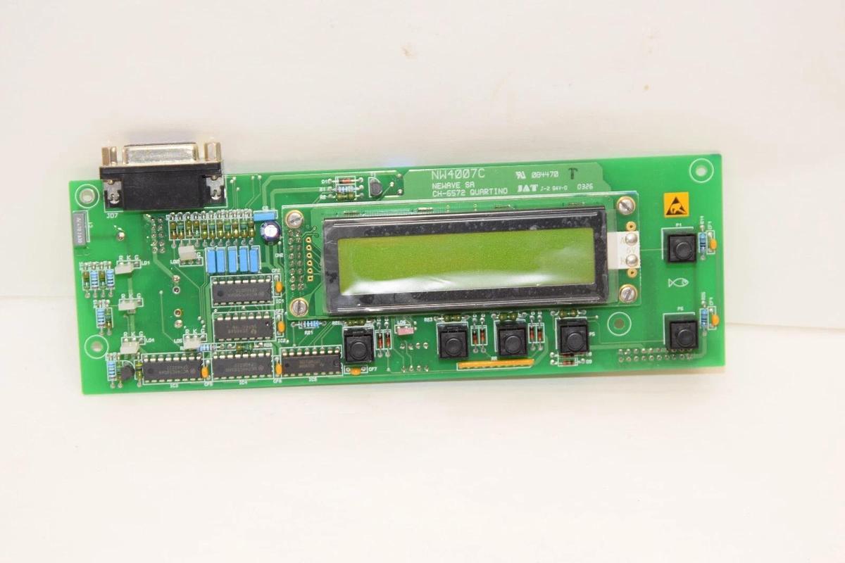 (NEW) EXIDE / NEWAVE NW4007C 33/03 CH-6572 Quartino Display PCB Board Assembly