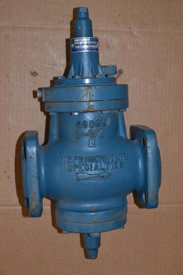 Refrigerating Specialties A4AL Valve 2 1/2" 2.5" 0-150psi NH3 R12 R22 R502 NEW