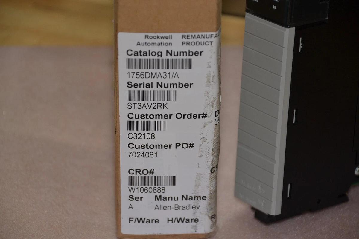 ALLEN BRADLEY 1756-DMA31 /A 1756DMA31/A DRIVE MODULE SINGLE AXIS NEW