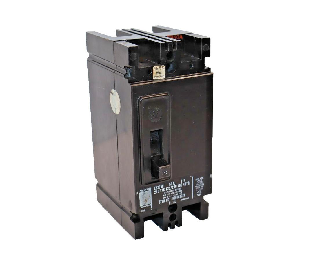 Westinghouse Circuit Breaker 50 Amp A EB2050 EB50A 50A 2P 2 pole (New)