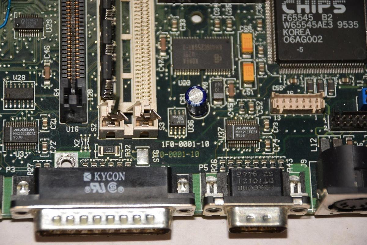 Used Nematron Mother Board 1F0-0001-10 1S0-0001-1C from 5840 ICC525-74210300 hdd2714