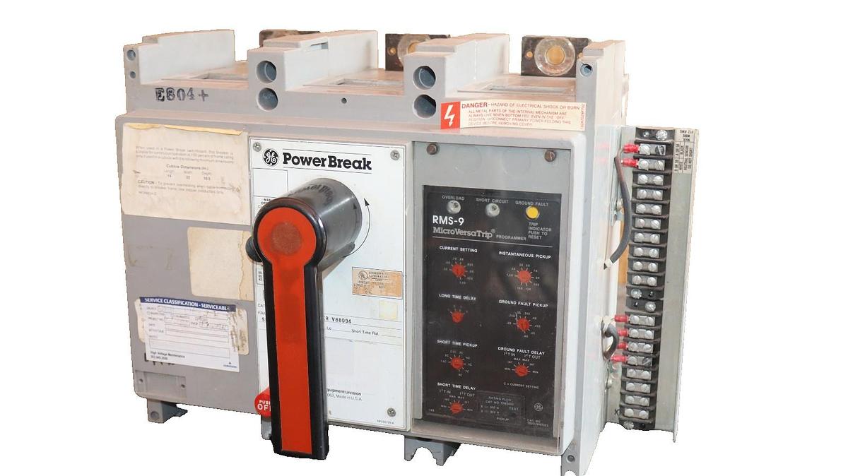 Refurbished GE General Electric Circuit Breaker Power Break 800A Amp TP88SSZ TR8S600 GF