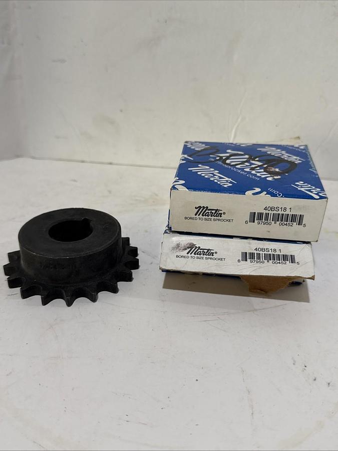 (NEW) MARTIN 40BS14HT 1-1/8" Bore Sprocket