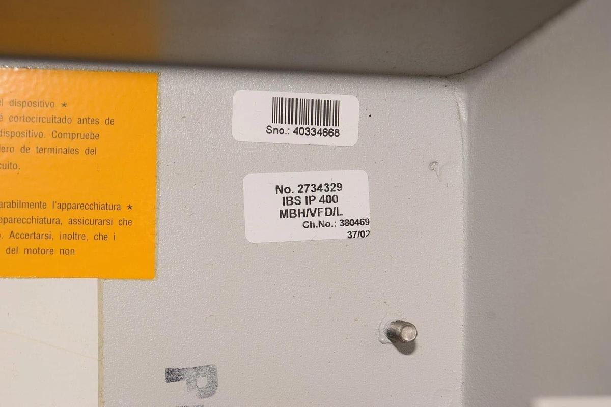Phoenix Contact Mounting Base Housing IBS IP 400 MBH/VFD/L , 2734329 (New)