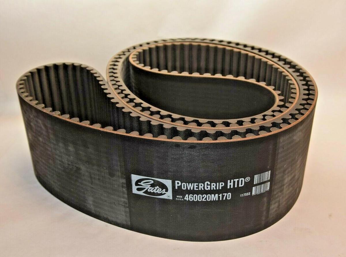 Gates PowerGrip HTD Belt 460020M170 4600-20M-170  Made in USA  (NEW)