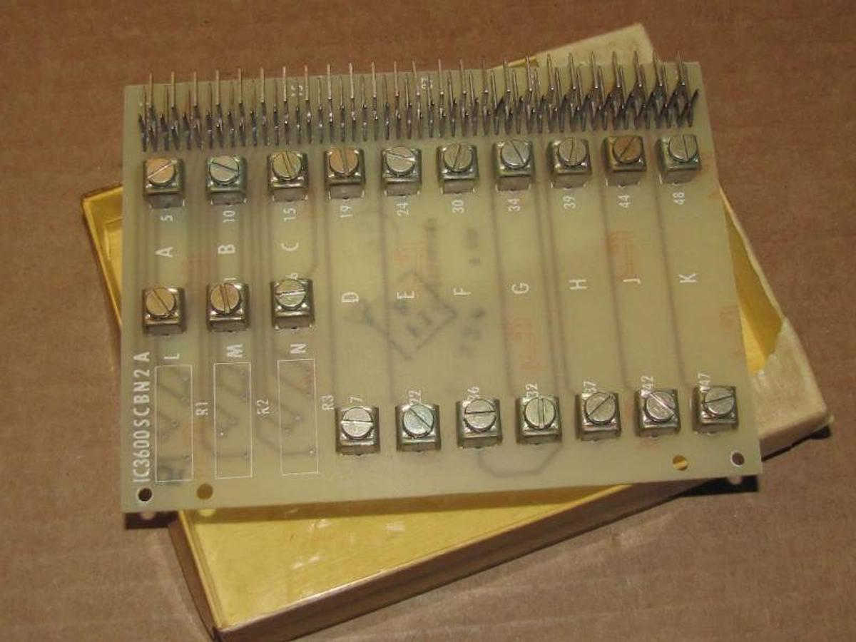 GENERAL ELECTRIC CIRCUIT BOARD CARD IC3600SCBN2A NEW