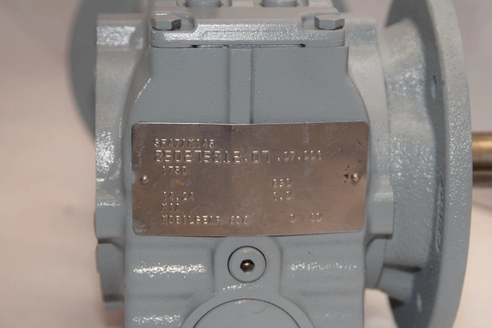 (NEW) SEW-EURODRIVE SF47AM145 850275812.07.07.001 Mobilgear 636 Gear Reducer