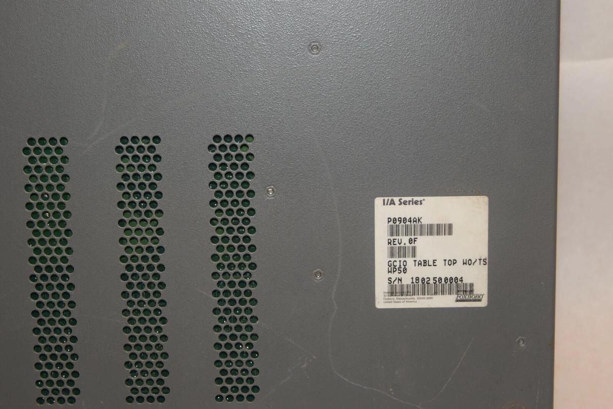 Used FOXBORO P0904AK GCIO WO/TS WP50 I/A Series Table Top Interface